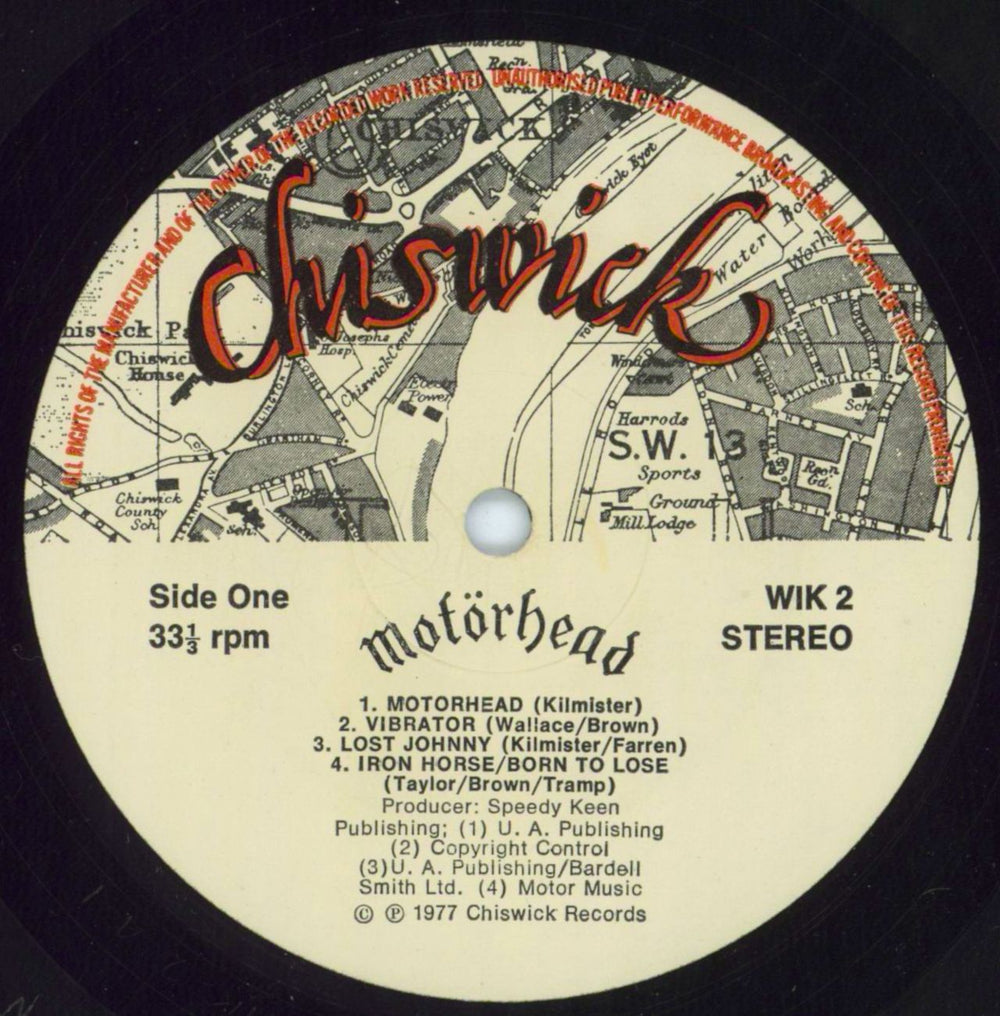 Motorhead Motorhead - Laminated Sleeve - EX UK vinyl LP album (LP record) MOTLPMO371934