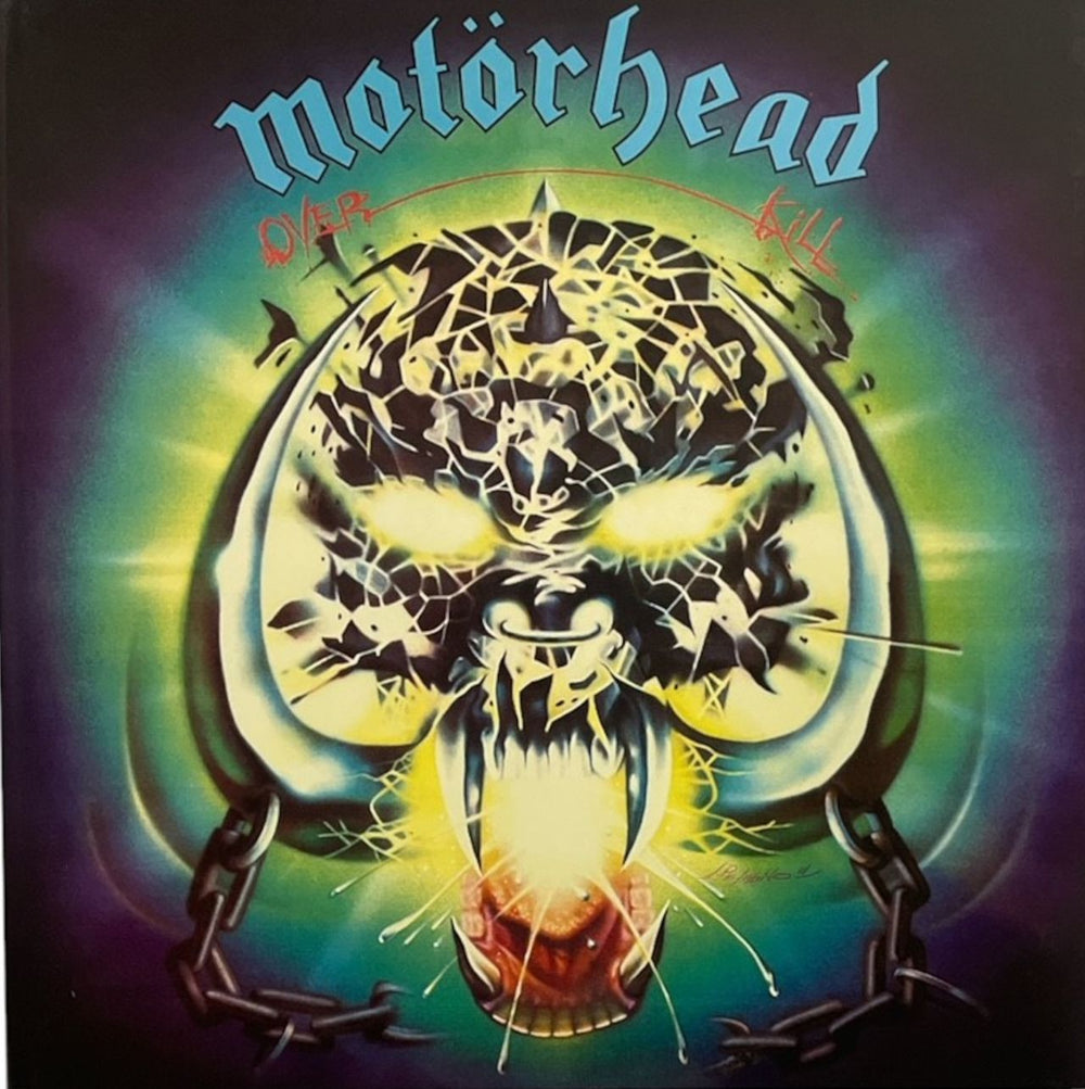 Motorhead Overkill: 40th Anniversary UK 3-LP vinyl record set (Triple LP Album) BMGCAT379TLP