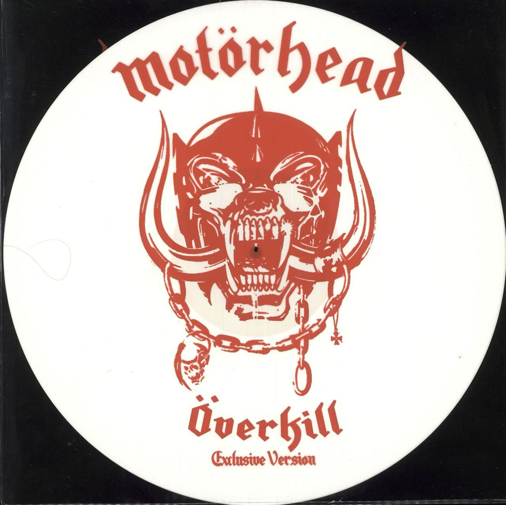 Motorhead Overkill/Breaking The Law - White vinyl US 12" vinyl single (12 inch record / Maxi-single)