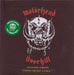 Motorhead Overkill (Exclusive Version) - Green Vinyl + Numbered US 7" vinyl single (7 inch record / 45) CLO0237VL