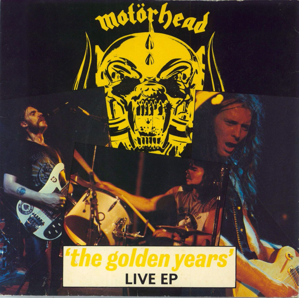 Motorhead The Golden Years Live EP - A Label UK Promo 7" vinyl single (7 inch record / 45) MOT07TH793476