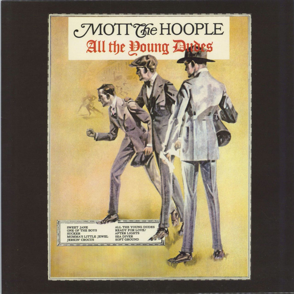 Mott The Hoople All The Young Dudes - 180gm UK vinyl LP album (LP record) MOVLP779