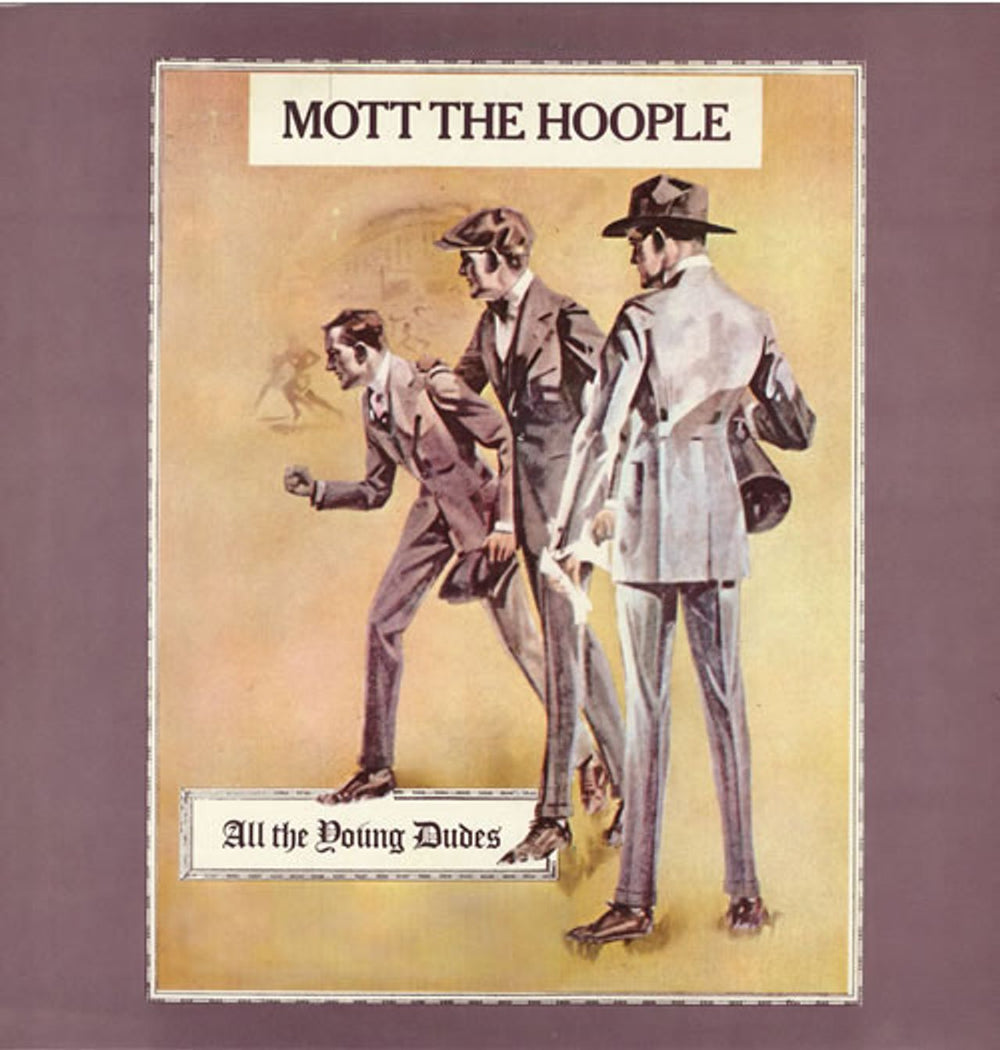 Mott The Hoople All The Young Dudes Dutch vinyl LP album (LP record) 31909