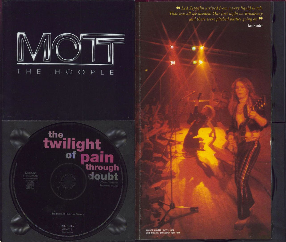 Mott The Hoople All The Young Dudes - The Anthology UK 3-CD album set (Triple CD)