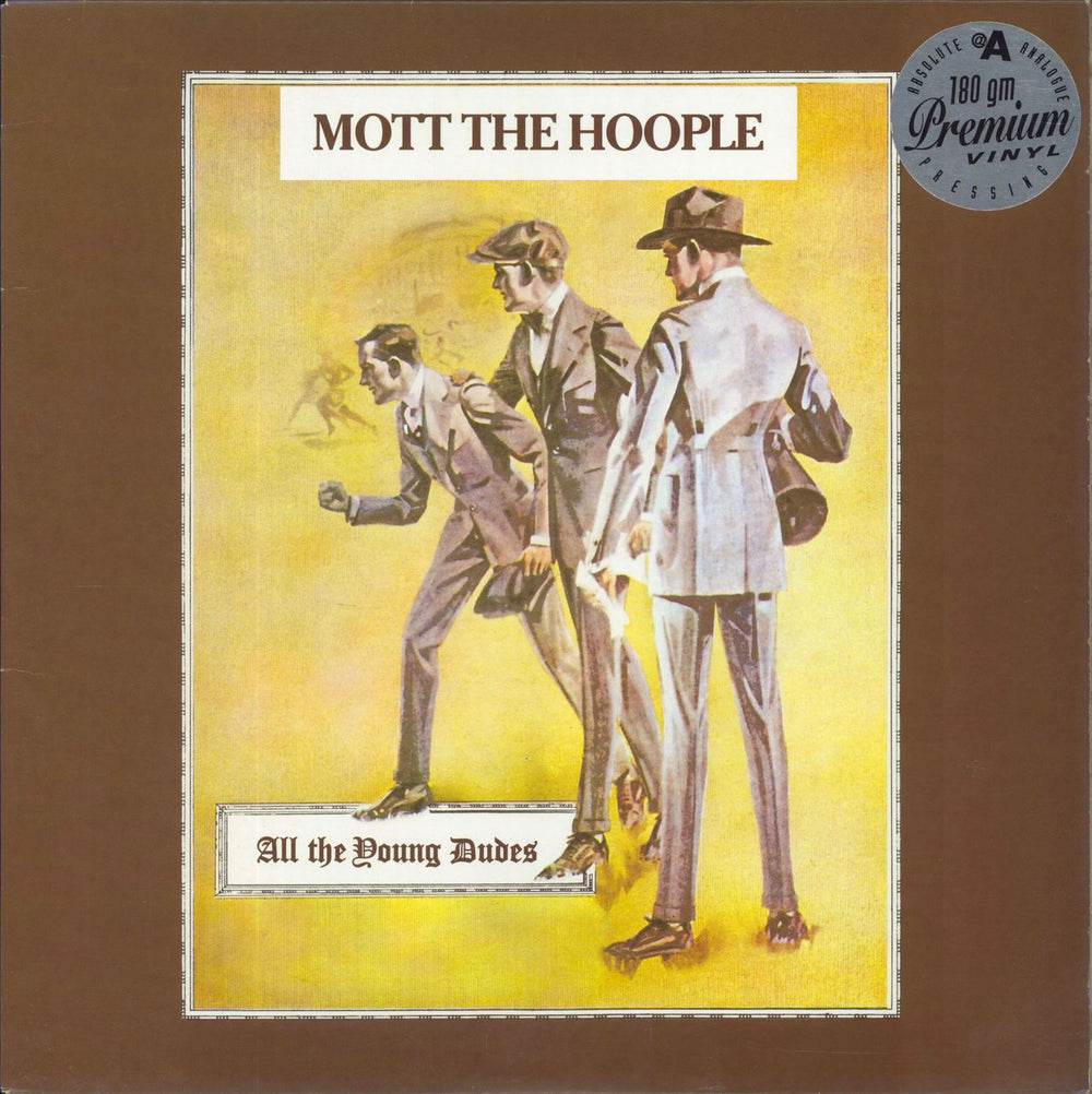 Mott The Hoople All The Young Dudes UK vinyl LP album (LP record) AA009