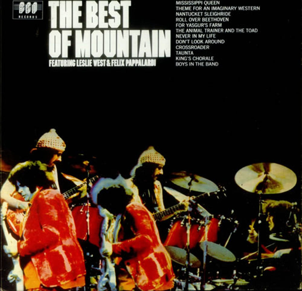 Mountain The Best Of Mountain UK vinyl LP album (LP record) BGOLP33