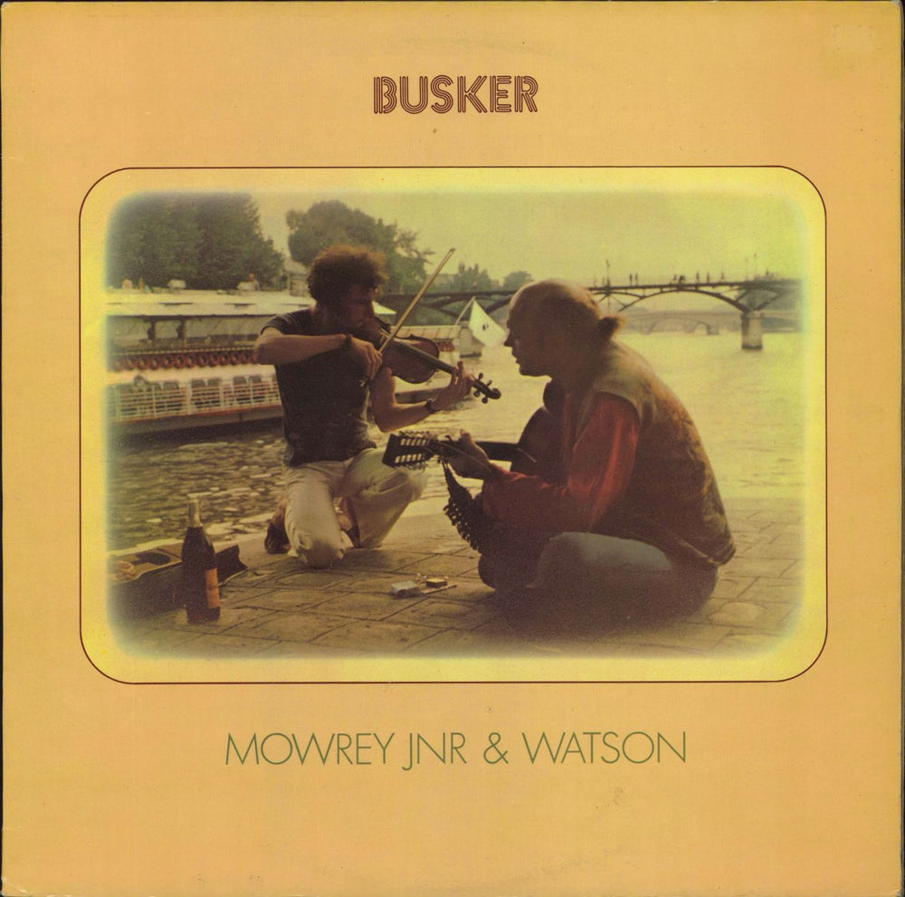 Mowrey Jnr & Watson Busker UK vinyl LP album (LP record) RRL1000