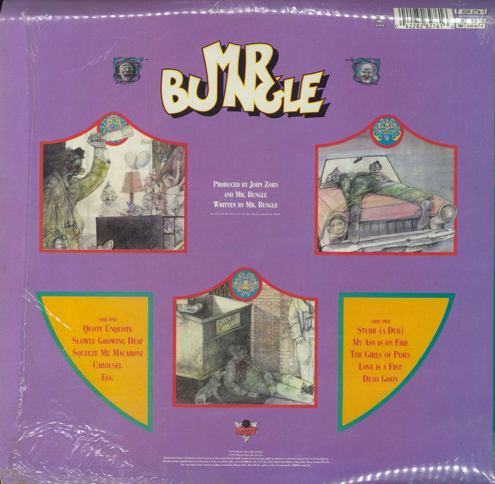 Mr. Bungle Mr Bungle - Numbered - EX UK picture disc LP (vinyl picture disc album) 042282827616