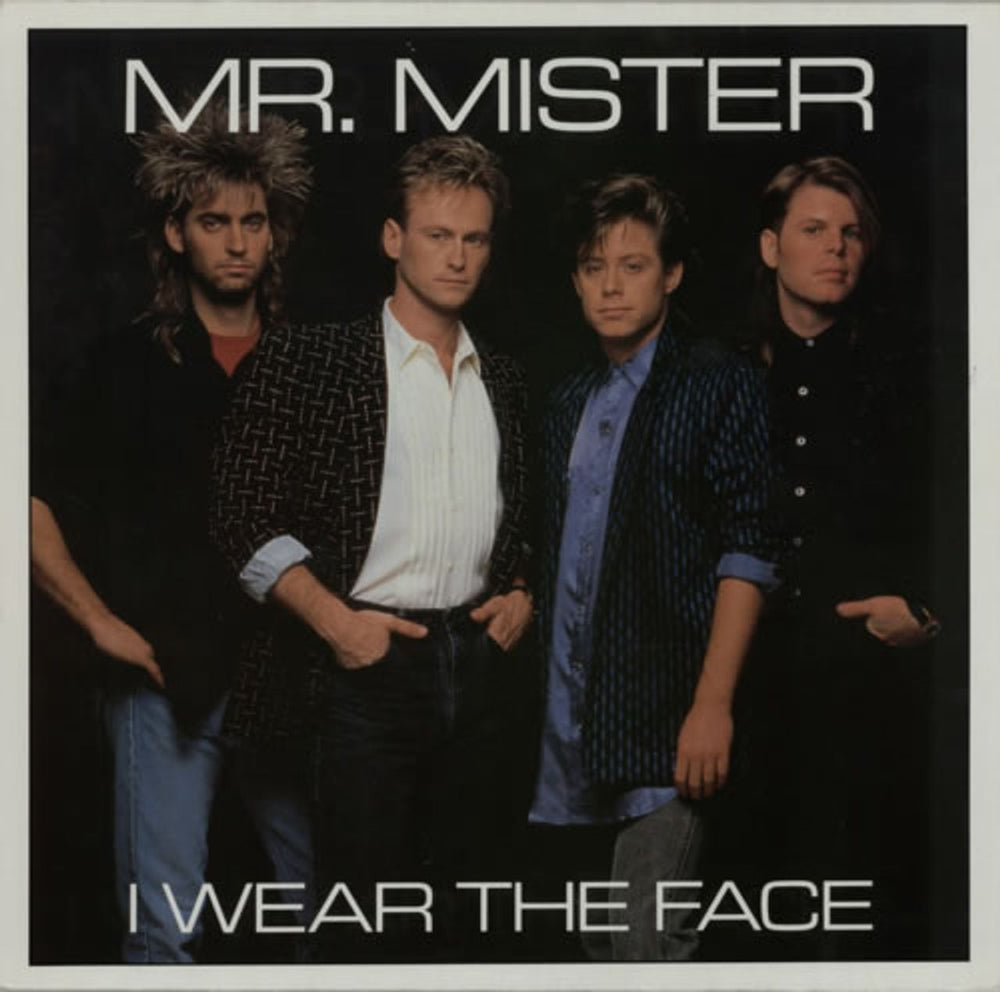 Mr Mister I Wear The Face German vinyl LP album (LP record) PL84864