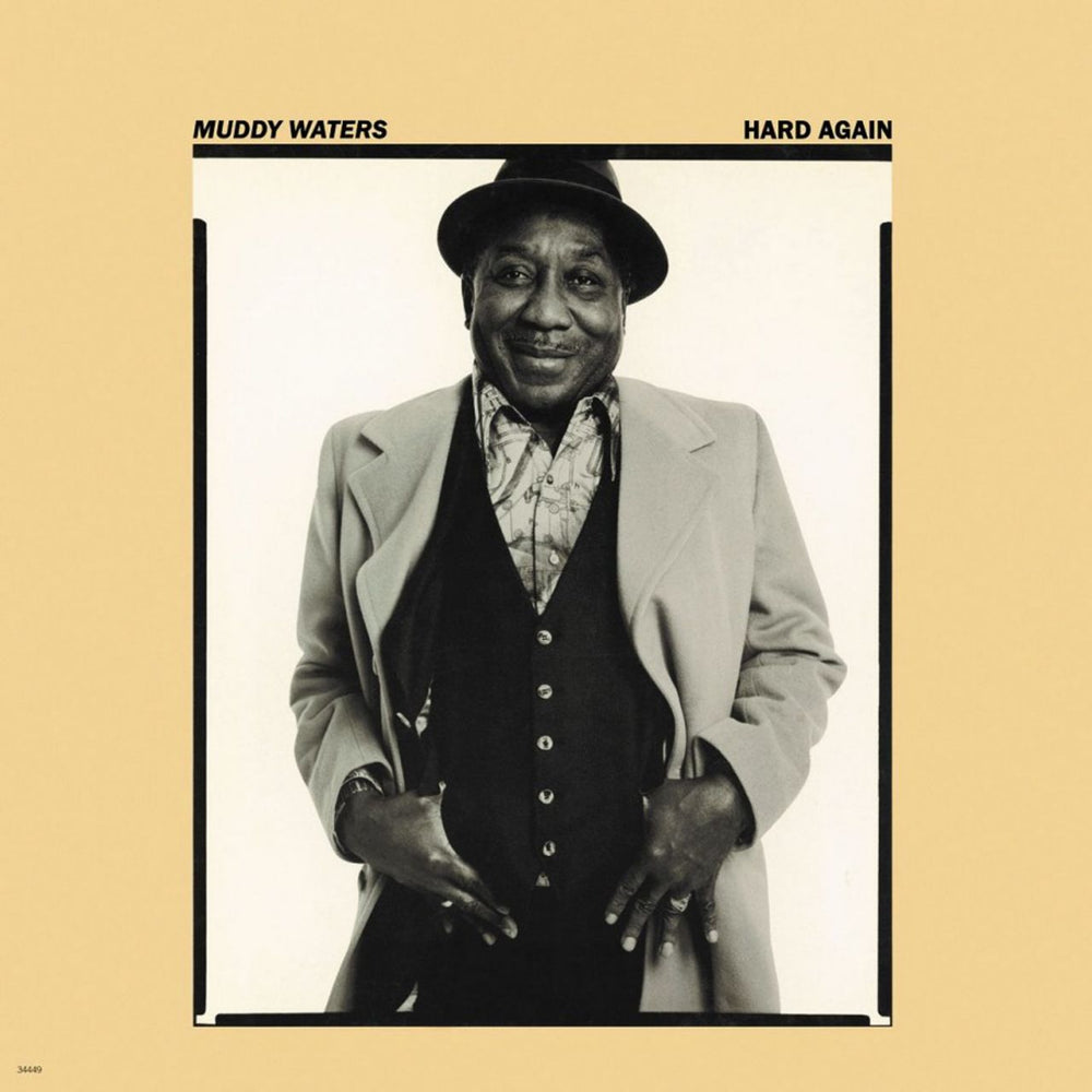 Muddy Waters Hard Again - 45th Anniversary Edition - Blue Vinyl UK vinyl LP album (LP record) MDWLPHA782955