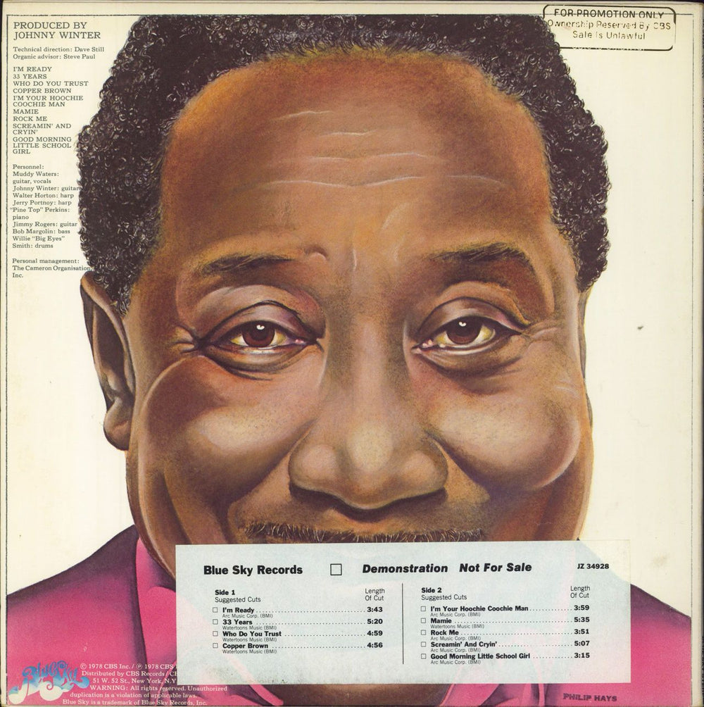 Muddy Waters I'm Ready US vinyl LP album (LP record)