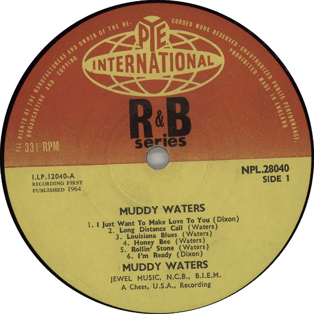 Muddy Waters The Best Of Muddy Waters UK vinyl LP album (LP record)