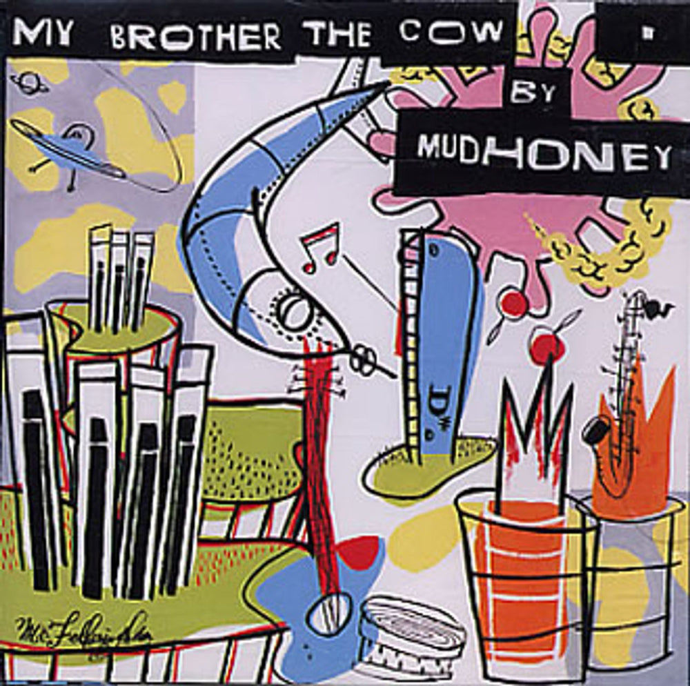 Mudhoney My Brother The Cow German CD album (CDLP) 9362-45840-2