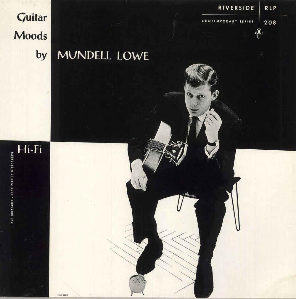 Mundell Lowe Guitar Moods German vinyl LP album (LP record) RLP208