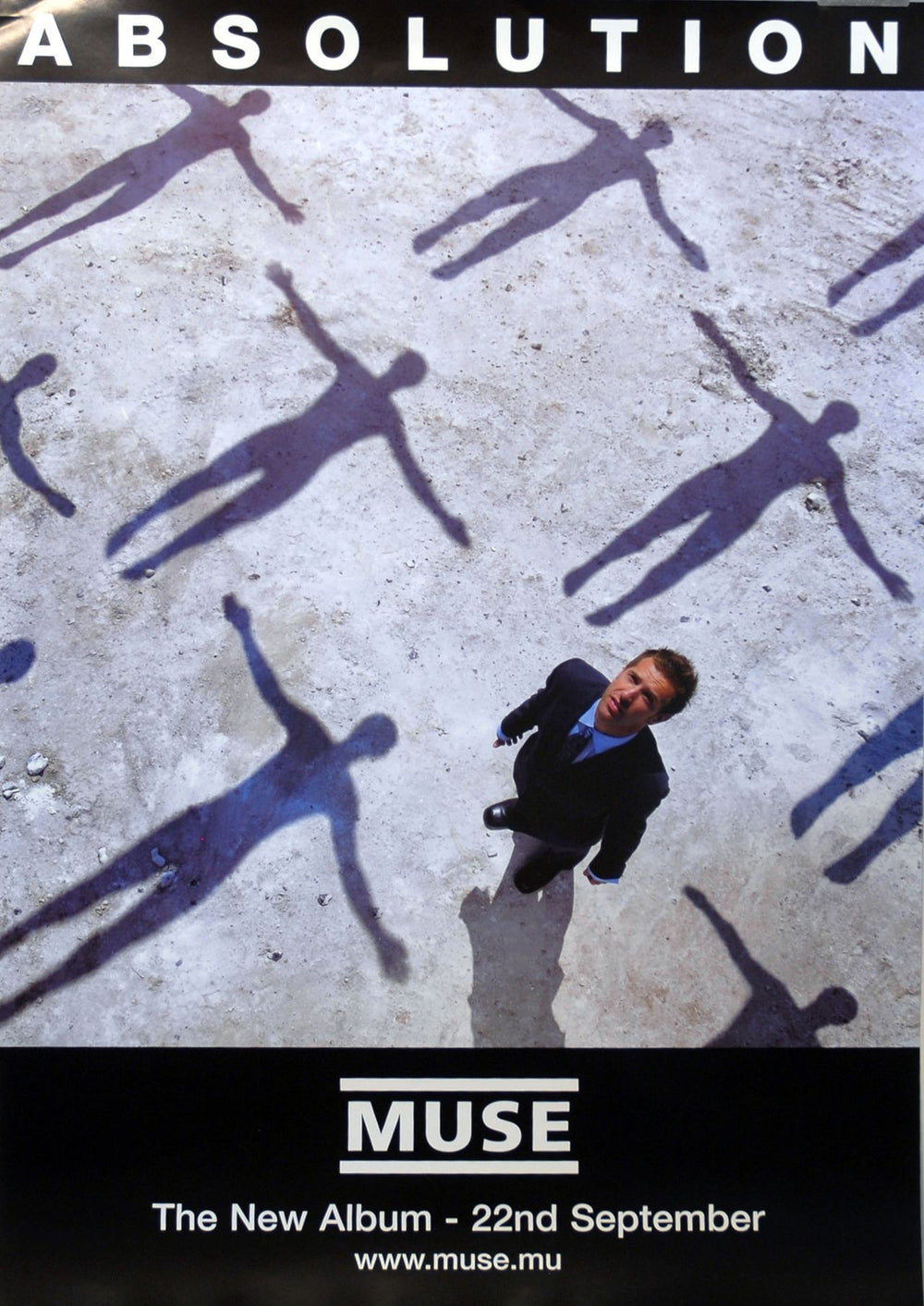 Muse Absolution Poster UK Promo poster POSTER