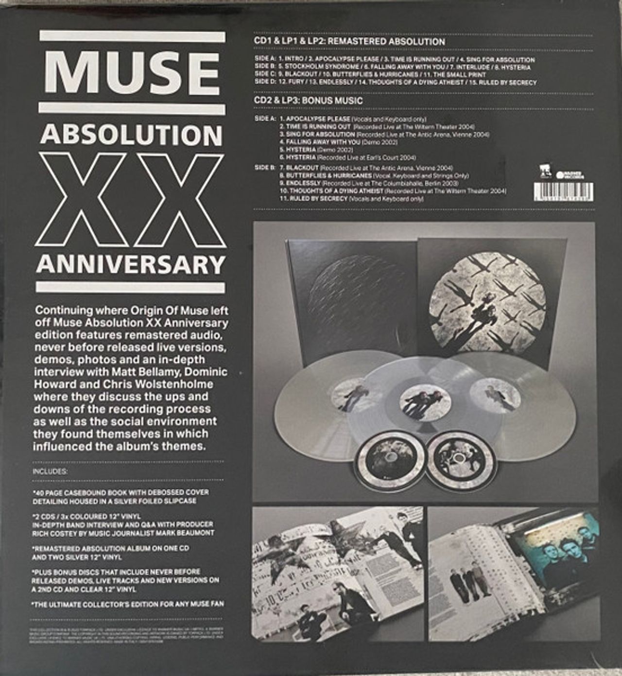 Muse-Absolution 2LP Vinyl