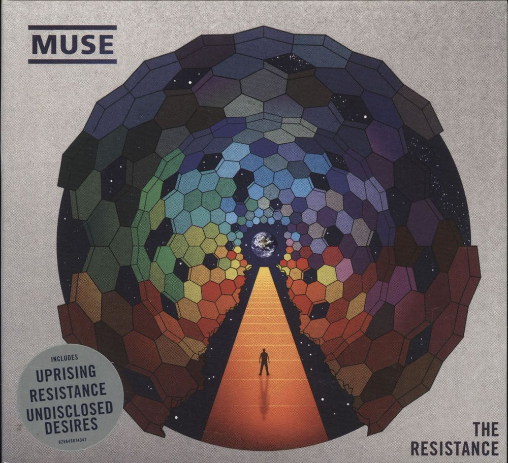 Muse The Resistance UK CD album (CDLP) 2564687434