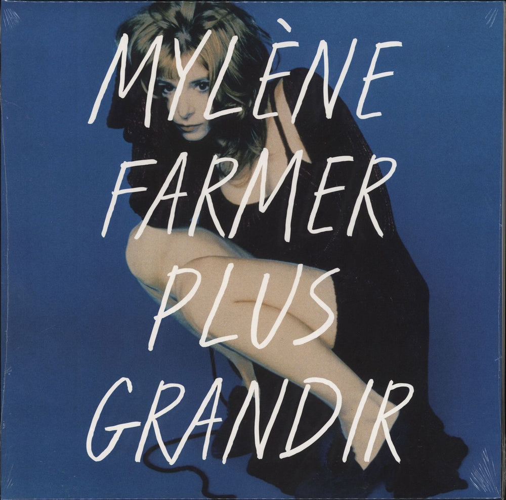 Mylene Farmer Plus Grandir - Blue/White/Purple Marbled Vinyl - Sealed French 2-LP vinyl record set (Double LP Album) 5394150