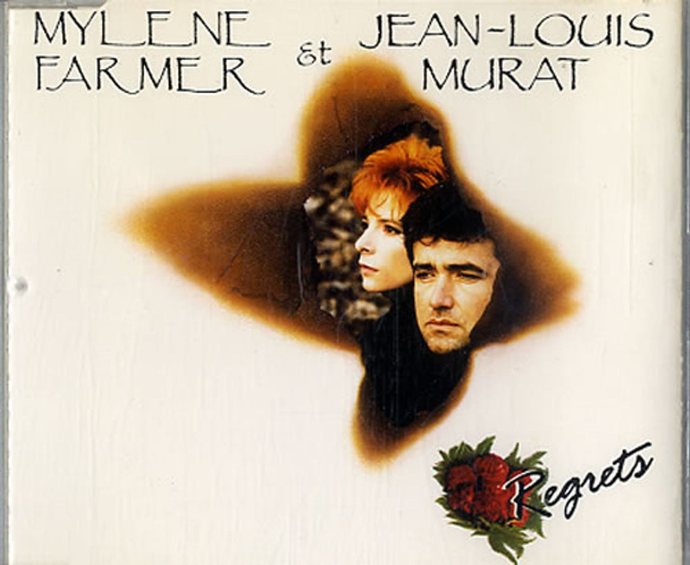 Mylene Farmer Regrets - With Jean Louis Murat French CD single (CD5 / 5") 877671-2