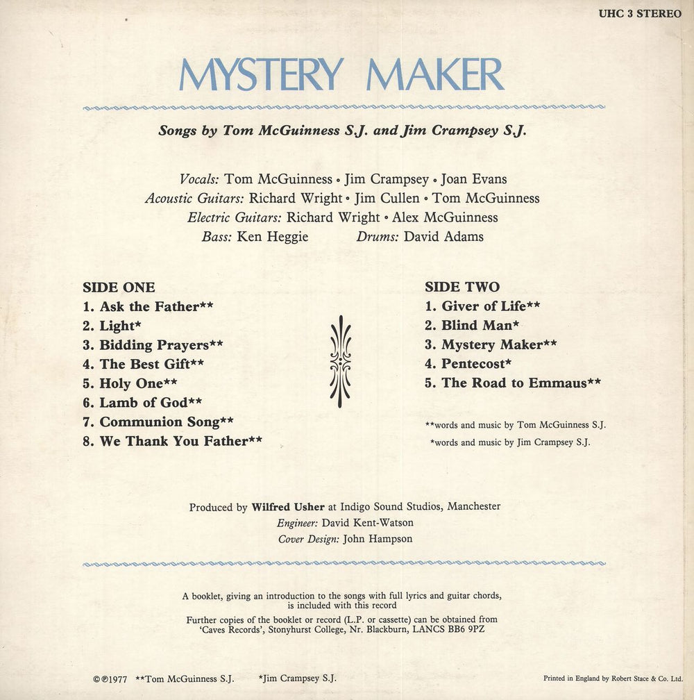 Mystery Maker Mystery Maker UK vinyl LP album (LP record)