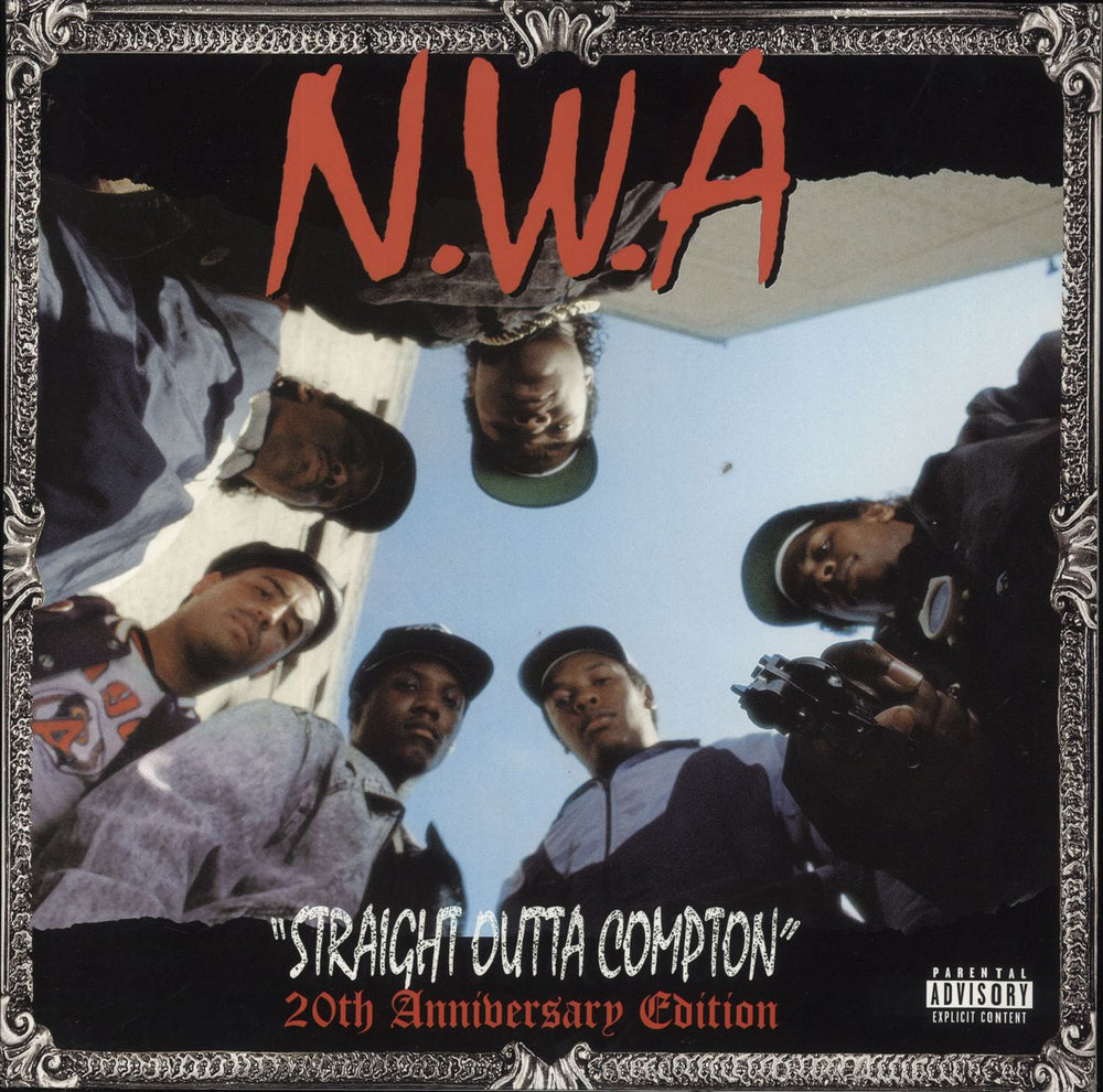 N.W.A. Straight Outta Compton: 20th Anniversary - 180gm Vinyl UK 2-LP vinyl record set (Double LP Album) 5099951123918