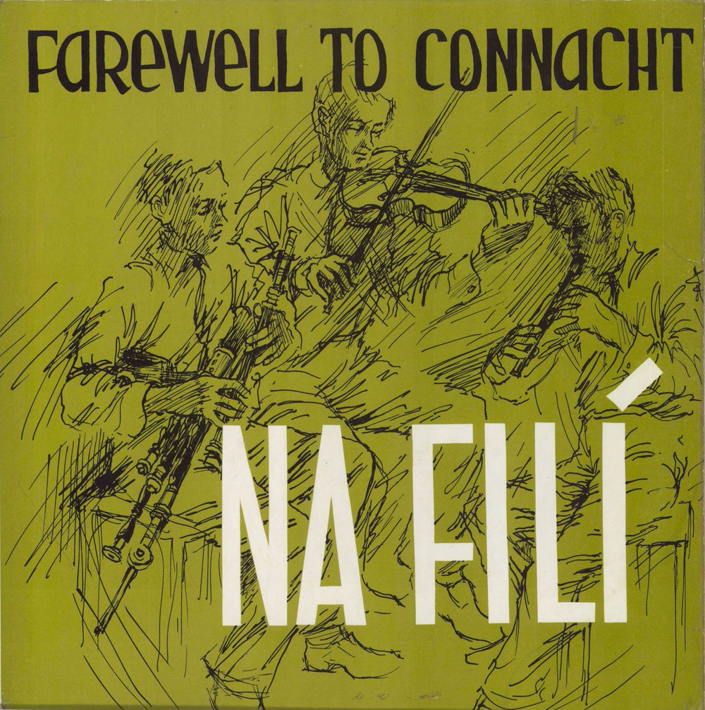 Na Filí Farewell To Connacht Irish vinyl LP album (LP record) SOLP1010