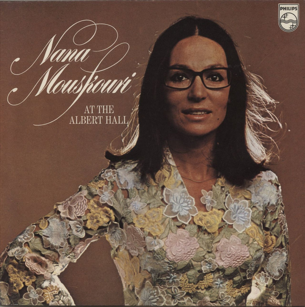 Nana Mouskouri At The Albert Hall UK vinyl LP album (LP record) 9101006