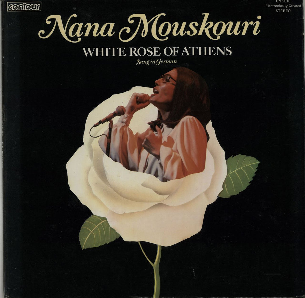 Nana Mouskouri White Rose Of Athens UK vinyl LP album (LP record) CN2018