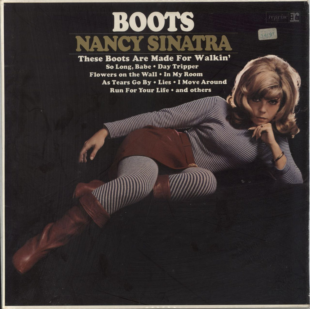 Nancy Sinatra Boots - 1st - Ex UK vinyl LP album (LP record) R-6202