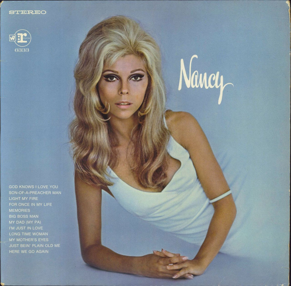 Nancy Sinatra Nancy German vinyl LP album (LP record) RS6333