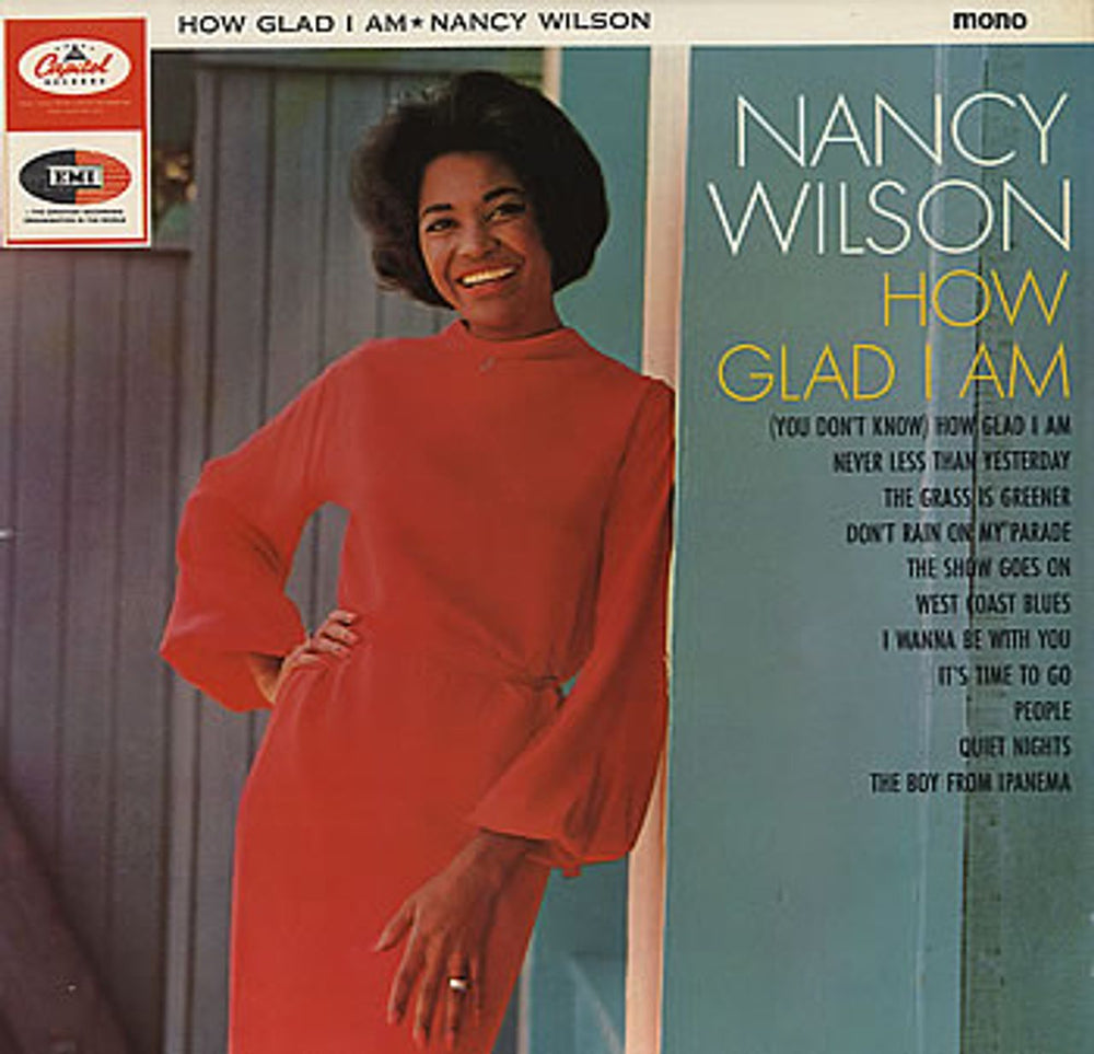 Nancy Wilson (Jazz) How Glad I Am UK vinyl LP album (LP record) T2155