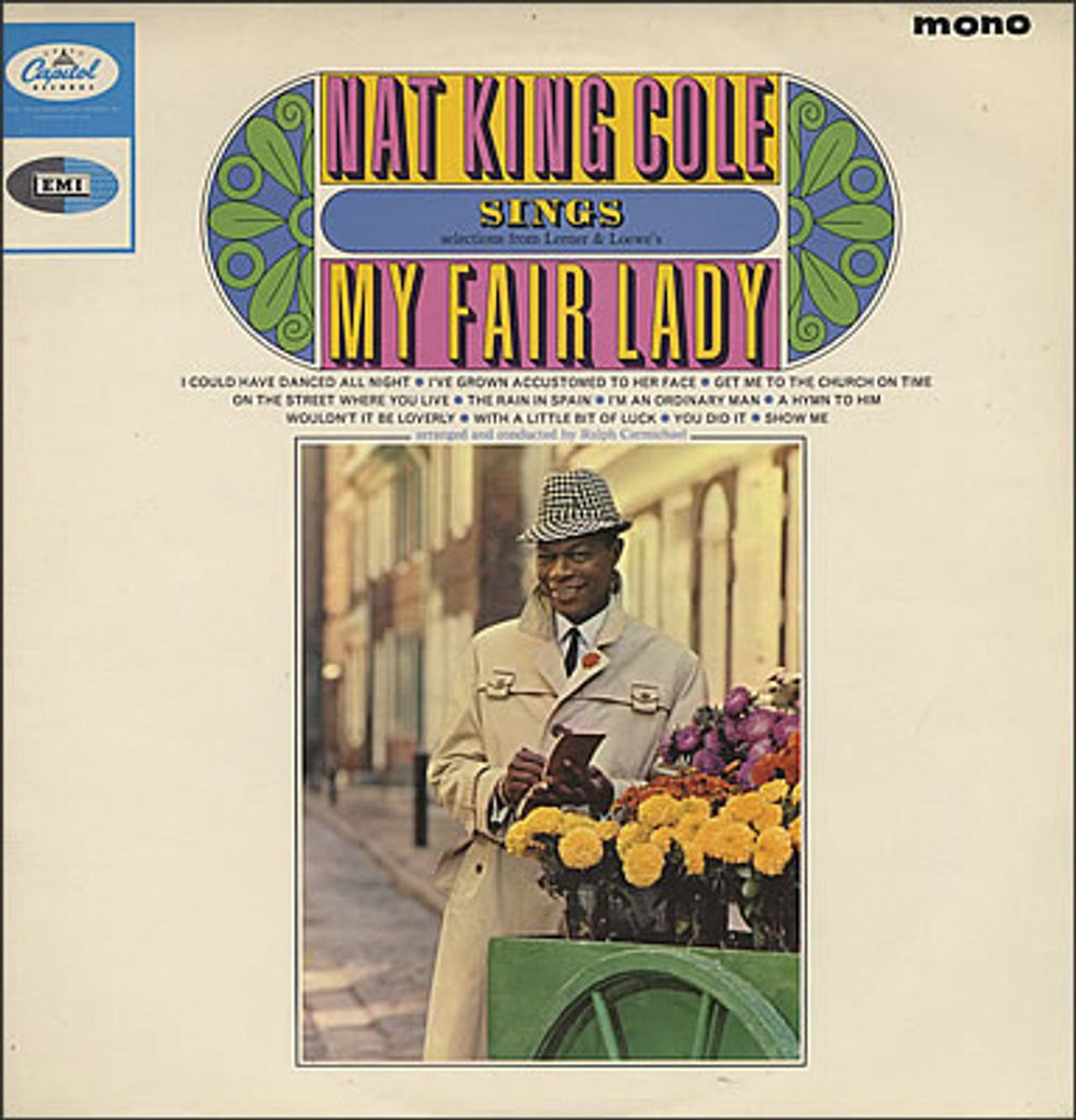 Nat King Cole My Fair Lady UK vinyl LP album (LP record) W2117