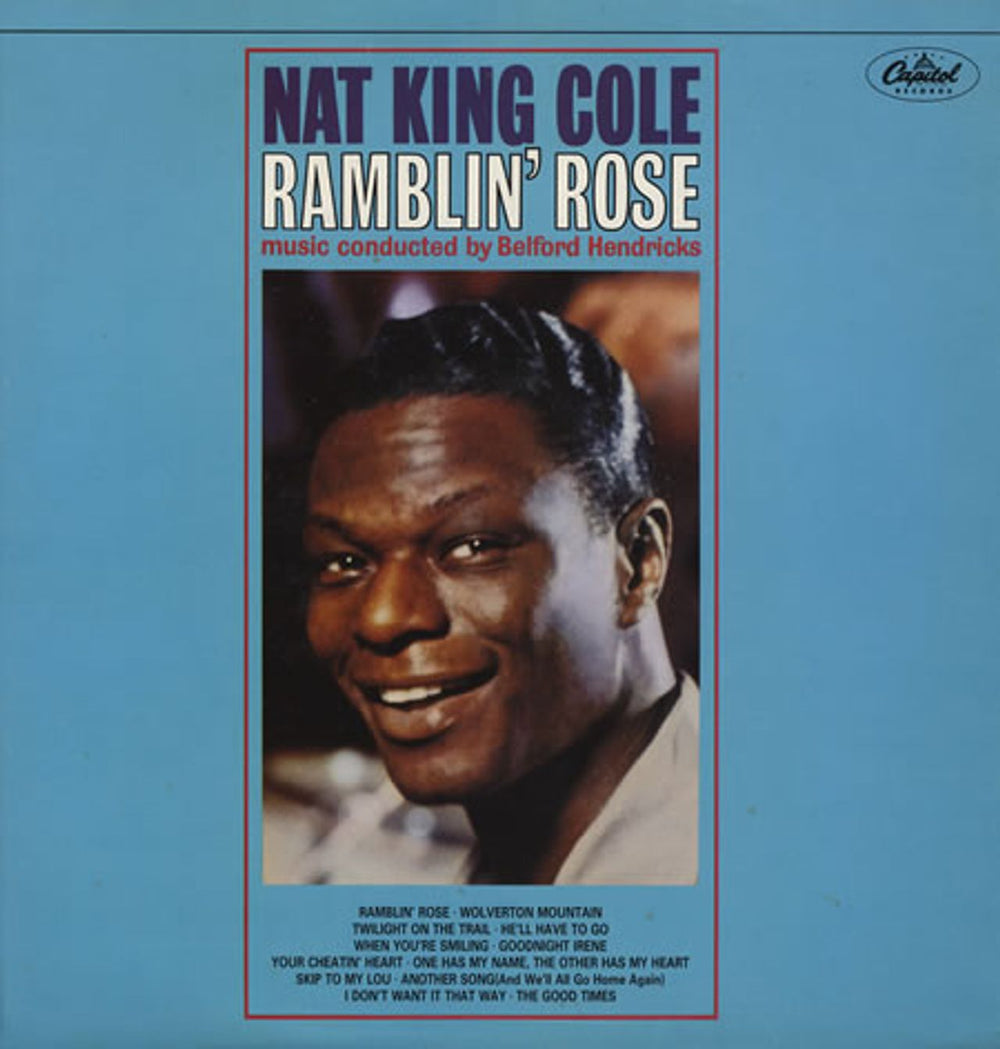 Nat King Cole Ramblin' Rose UK vinyl LP album (LP record) EMS1115