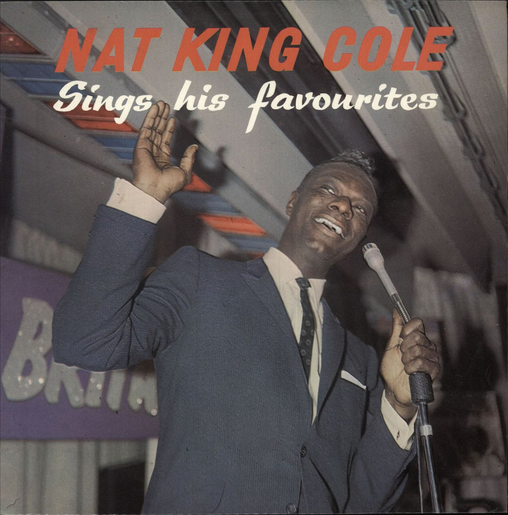 Nat King Cole Sings His Favourites UK vinyl LP album (LP record) TP82