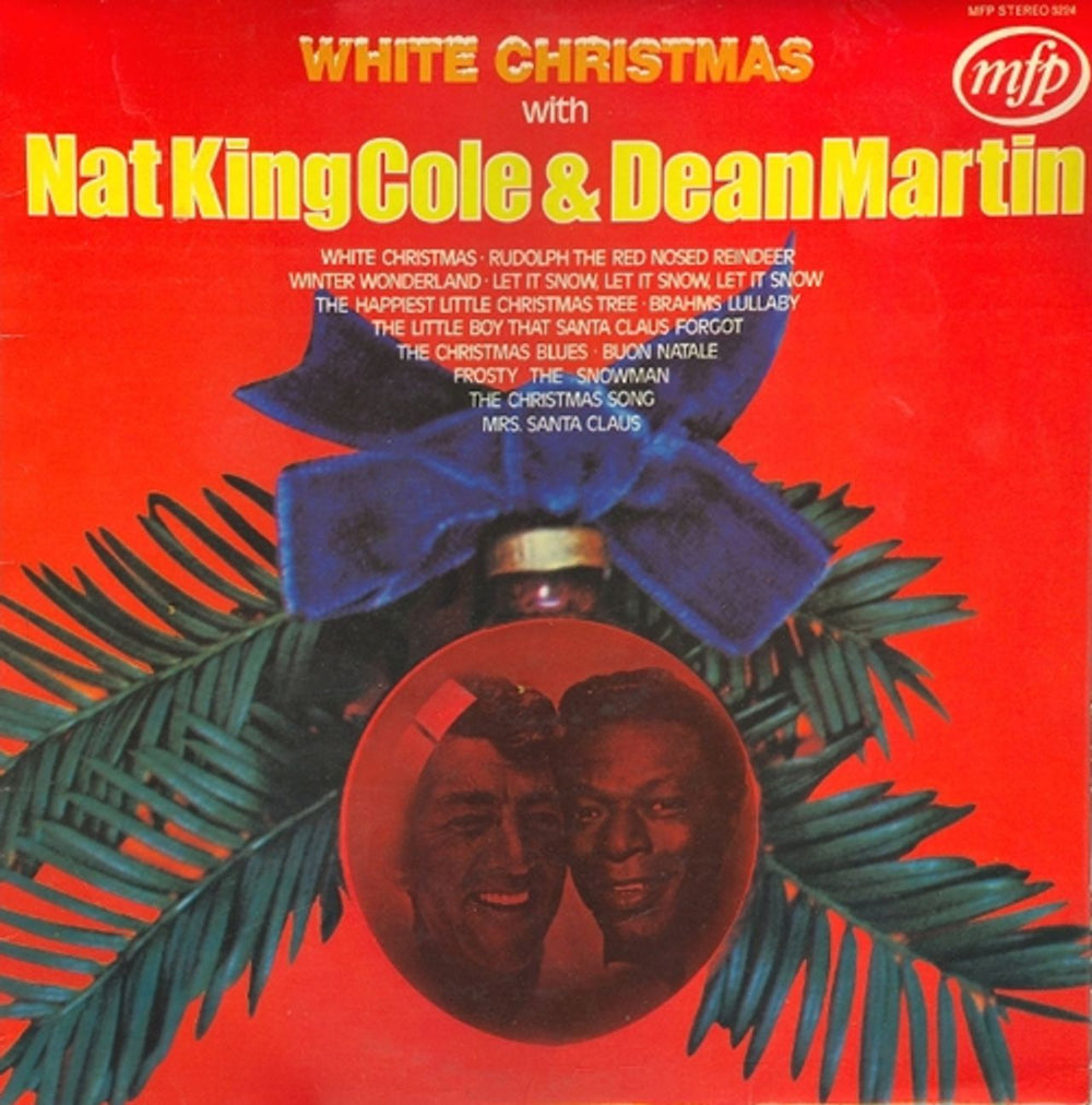 Nat King Cole White Christmas UK vinyl LP album (LP record) MFP5224