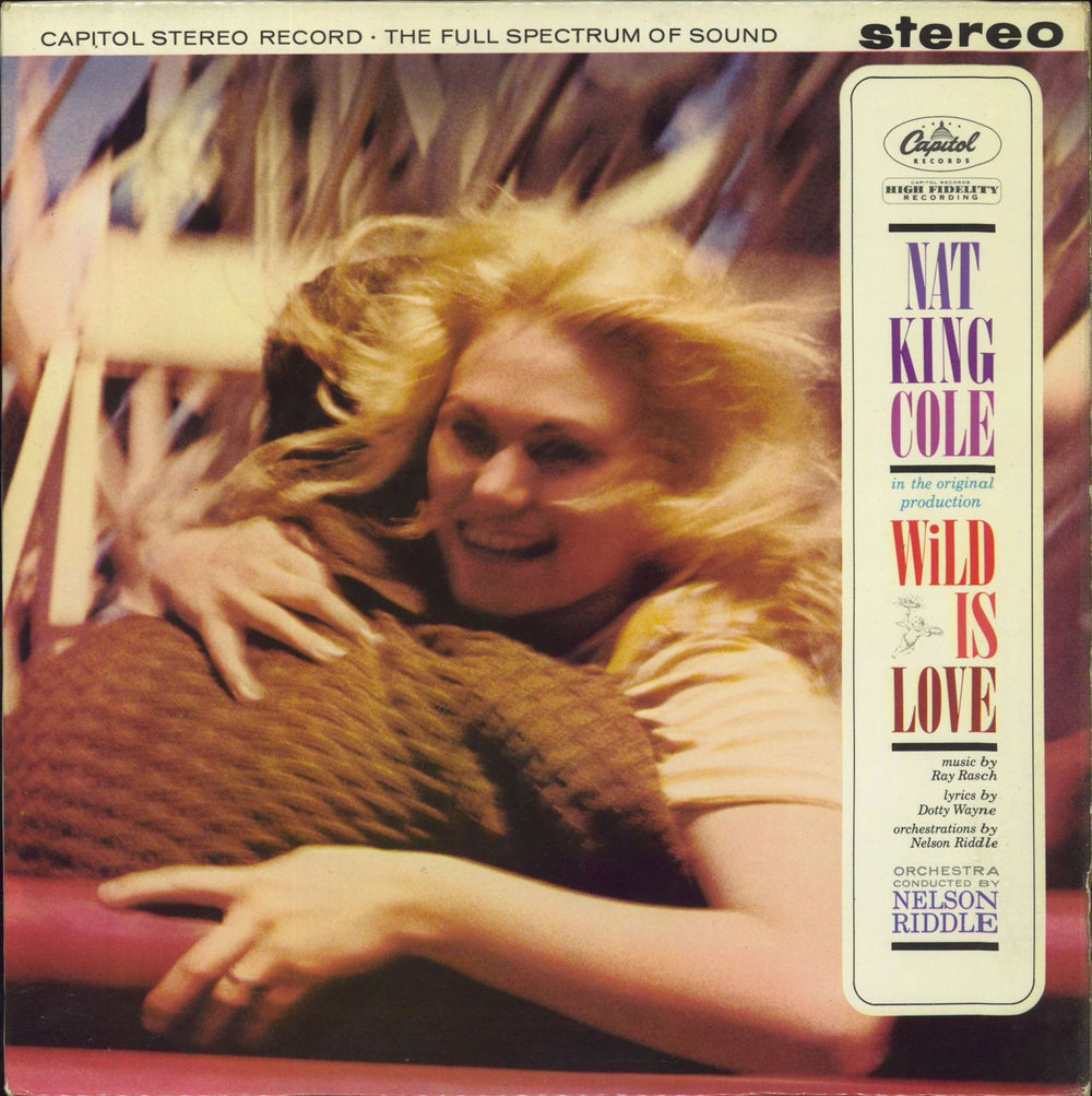 Nat King Cole Wild Is Love UK vinyl LP album (LP record) SW1392