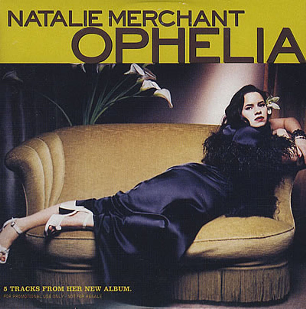 Natalie Merchant Ophelia Sampler UK Promo CD single (CD5 / 5") PRCD1301