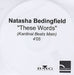 Natasha Bedingfield  These Words UK Promo CD-R acetate CD ACETATE