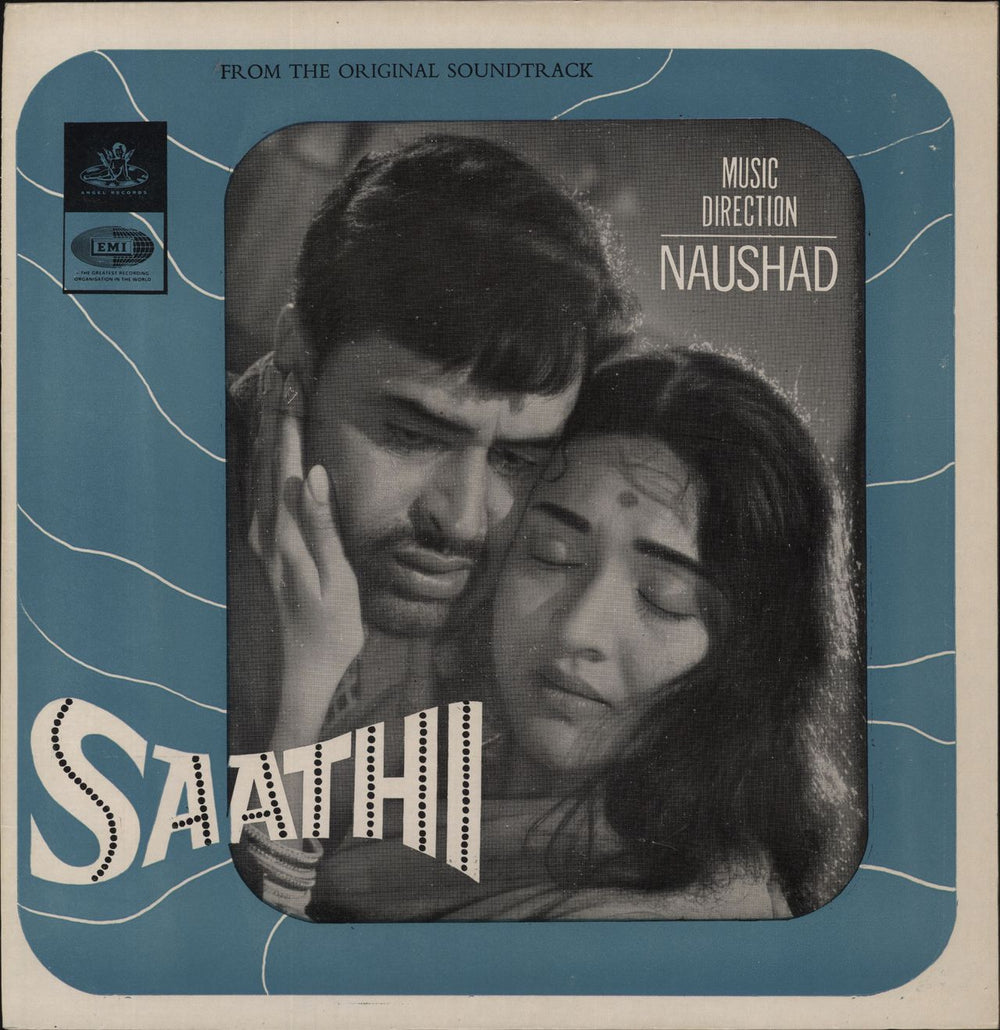 Naushad Saathi Indian vinyl LP album (LP record) 3AEX5184