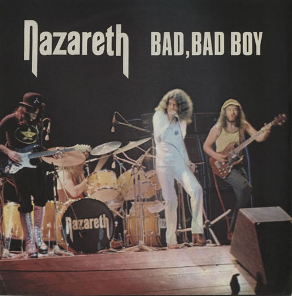 Nazareth Bad, Bad Boy UK 7" vinyl single (7 inch record / 45) MOON9