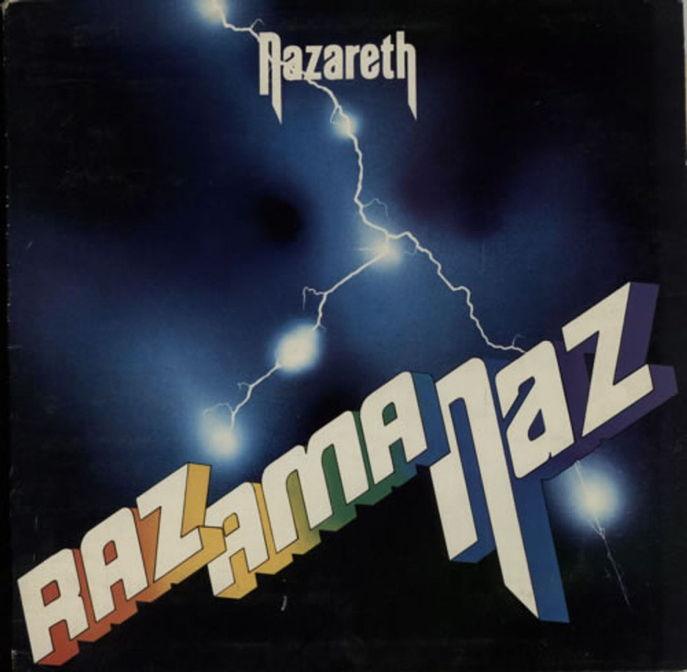 Nazareth Razamanaz - VG UK vinyl LP album (LP record) CREST1