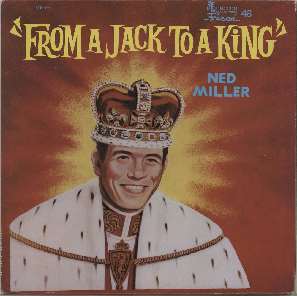 Ned Miller From A Jack To A King US vinyl LP album (LP record) PLP-46