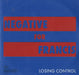 Negative For Francis Losing Control / Love Bug UK Promo CD-R acetate CD-R ACETATE