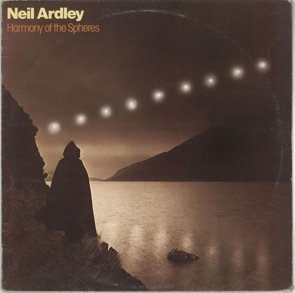 Neil Ardley Harmony Of The Spheres - Autographed UK vinyl LP album (LP record) TXS-R133