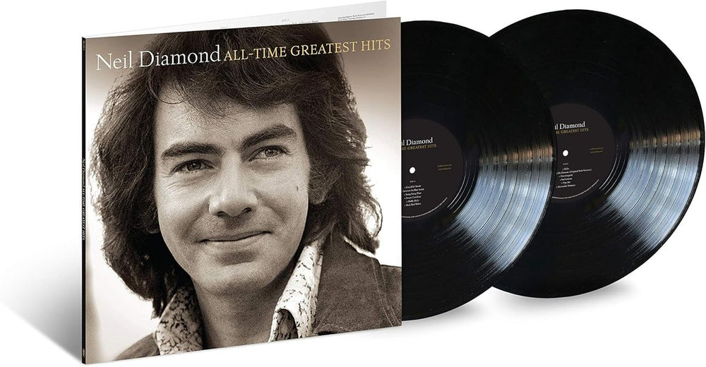 Neil Diamond All-Time Great Hits UK 2-LP vinyl record set (Double LP Album) 602508622717