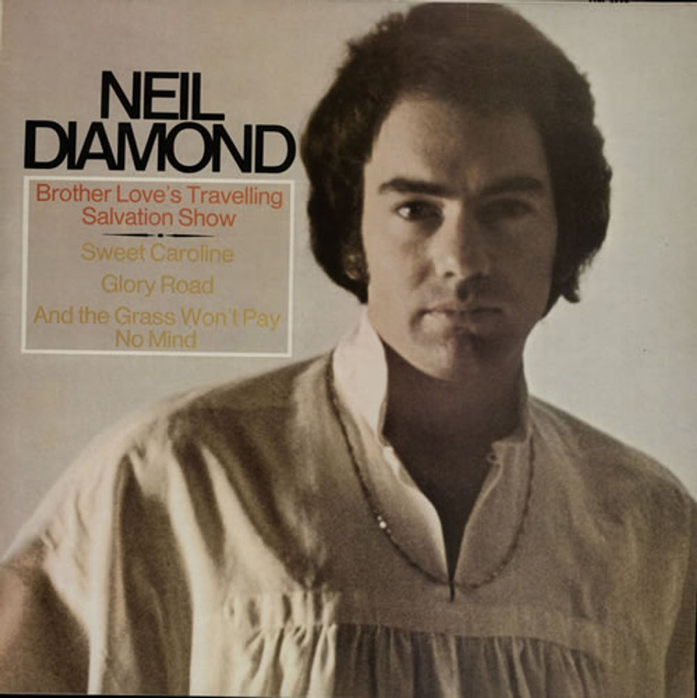 Neil Diamond Brother Love's Travelling Salvation Show UK vinyl LP album (LP record) MCF2536