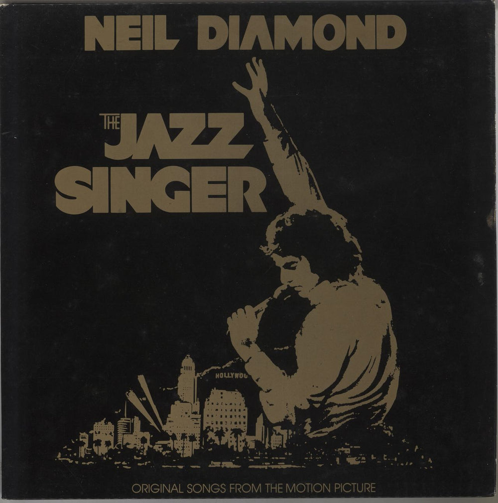 Neil Diamond The Jazz Singer OST Greek vinyl LP album (LP record) 14C064-86266