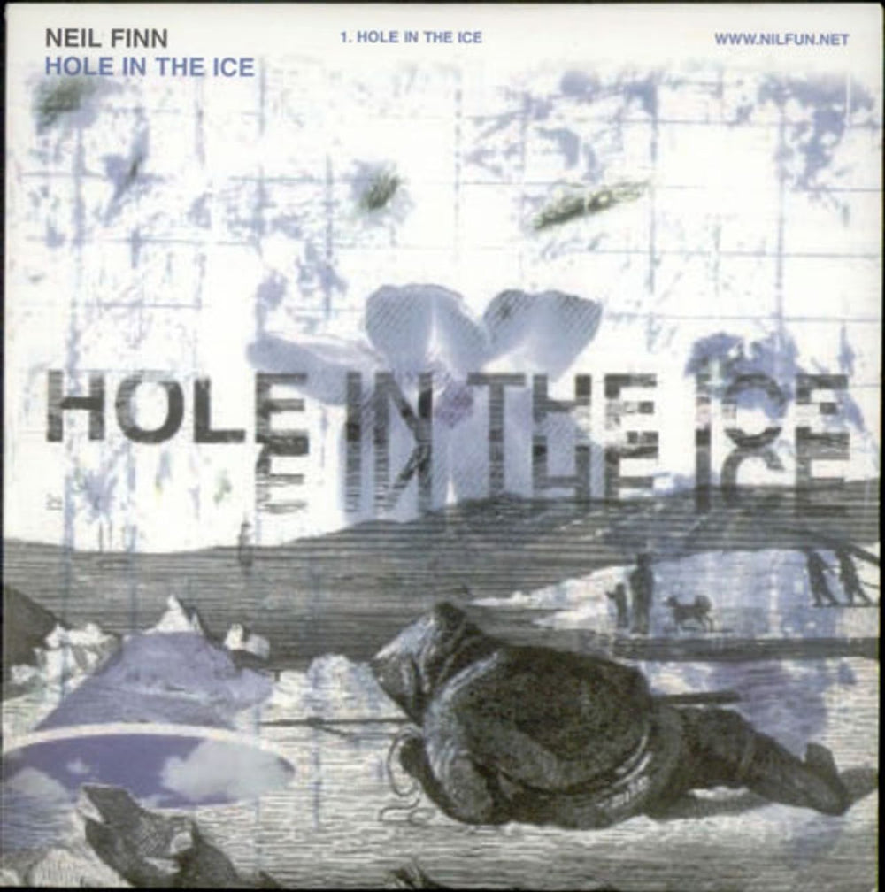 Neil Finn Hole In The Ice UK Promo CD single (CD5 / 5") CDRDJ6563