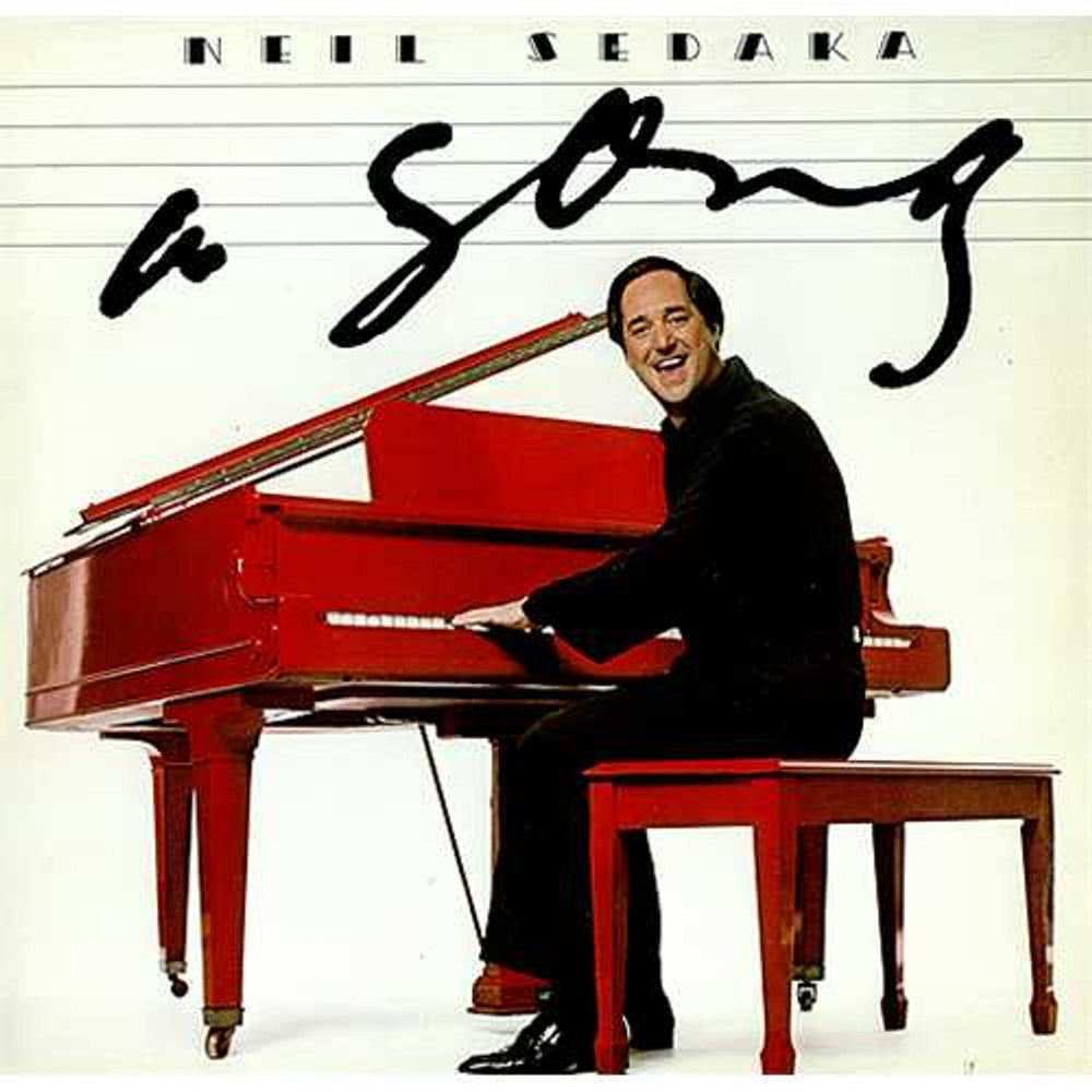 Neil Sedaka A Song US vinyl LP album (LP record) 6E-102