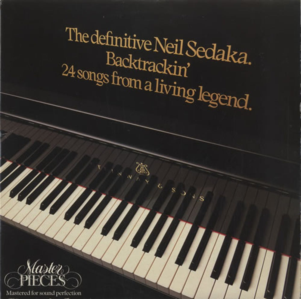 Neil Sedaka Backtrackin' - The Definitive Neil Sedaka UK 2-LP vinyl record set (Double LP Album) TRACK2